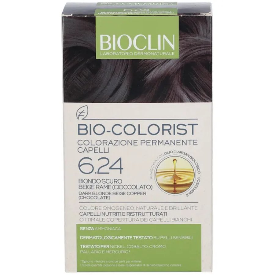 Bioclin - Bio Colorist Colorazione Permanente 6.24 Biondo Scuro Beige Rame