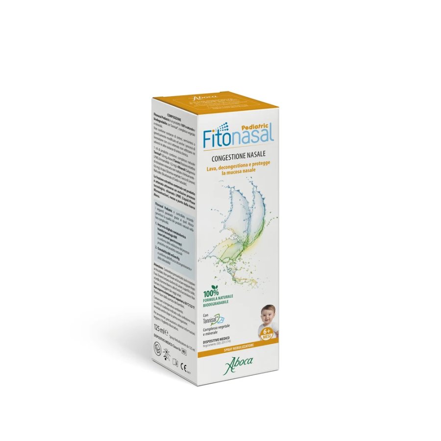 Aboca Fitonasal Pediatric Spray Nasale, 125 ml