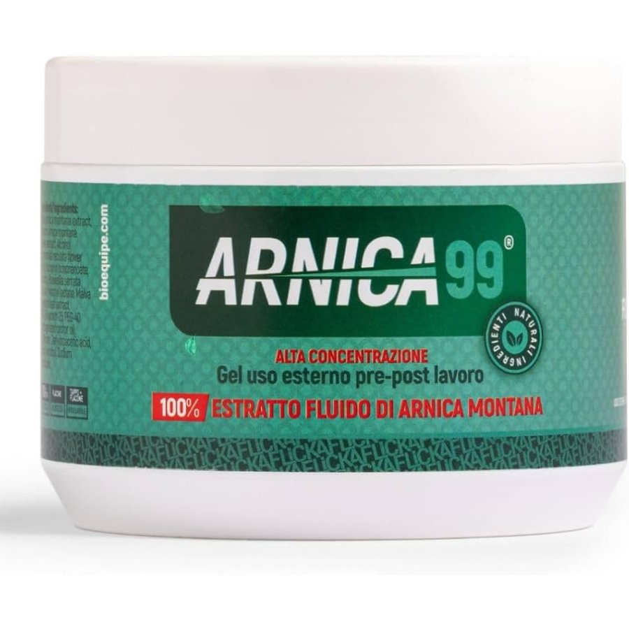 Arnica 99 Gel Per Equini 500ml - Gel cosmetico a base di Arnica e Mentolo, Massaggio Defaticante