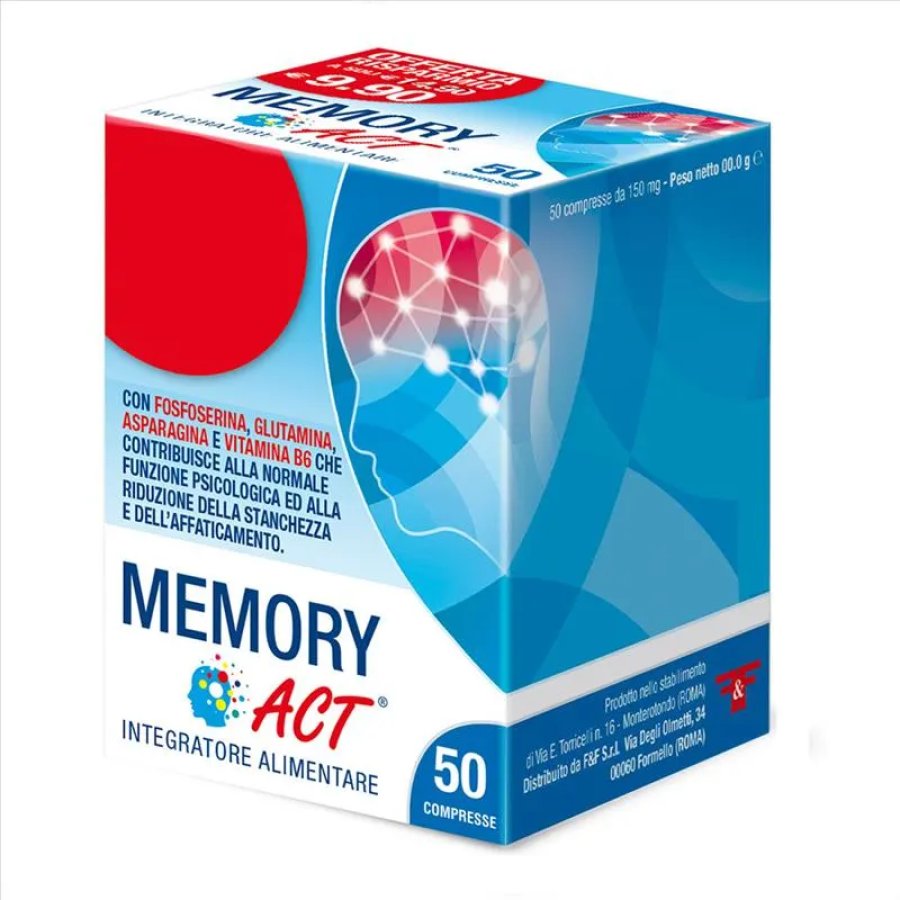 Memory Act, 50 Compresse