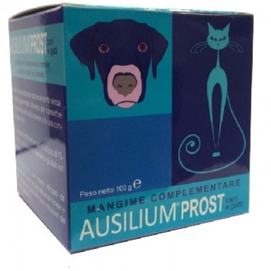 Ausilium Prost - Mangime per Cani e Gatti 100g, Integratore per la Salute del Tratto Urinario