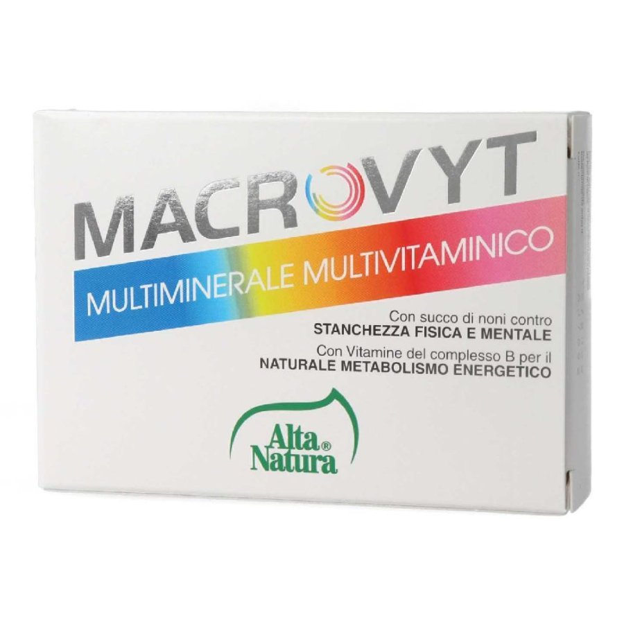 Macrovyt Multivit Integratore Multivitaminico 30 Compresse