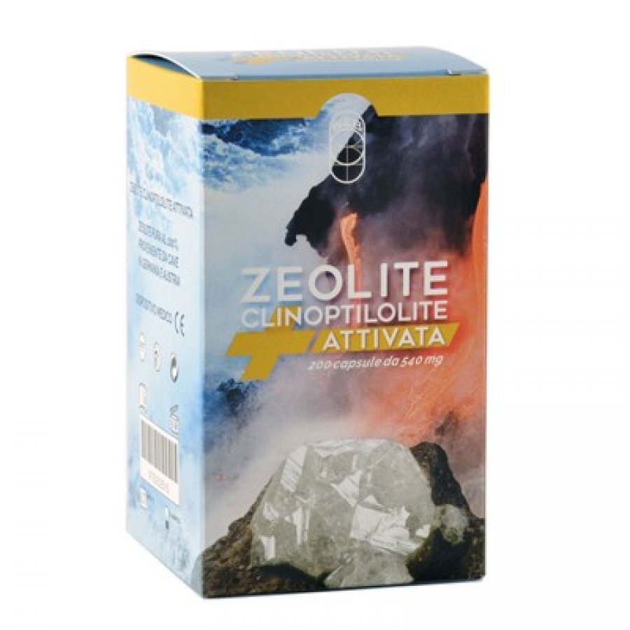 Zeolite Clinoptilolite Attivata 200 Capsule Da 540 Mg