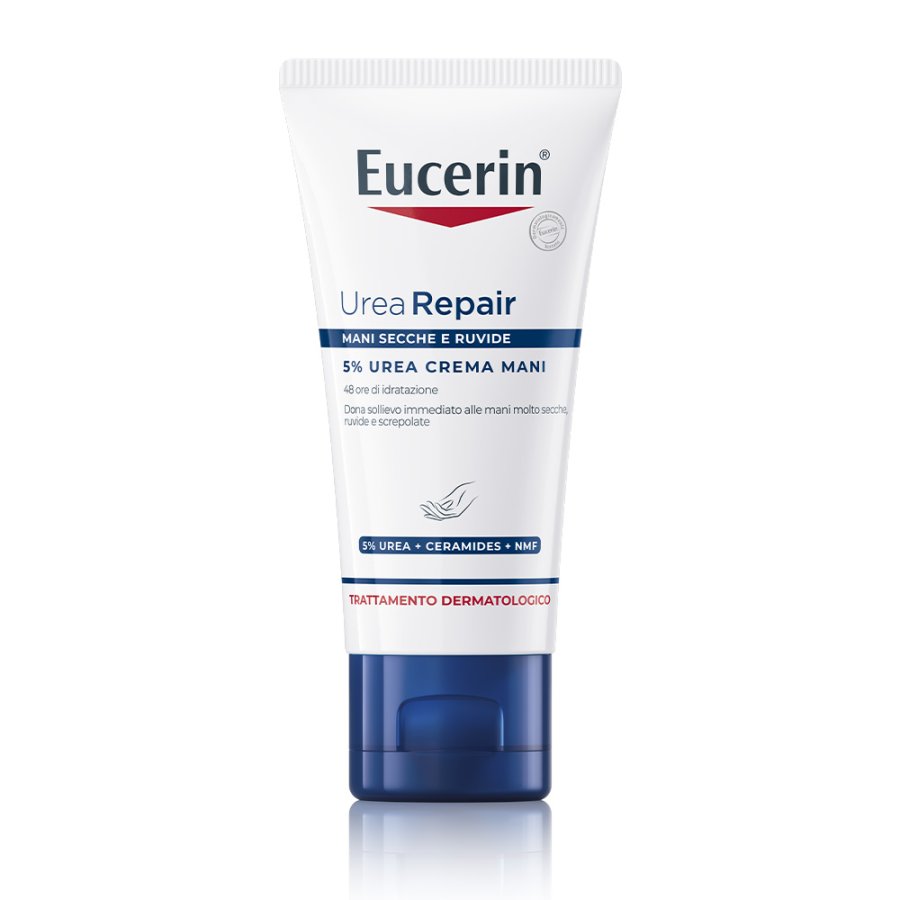 Eucerin Urea Repair - Crema Mani Rigenerante 5% Urea, 30ml