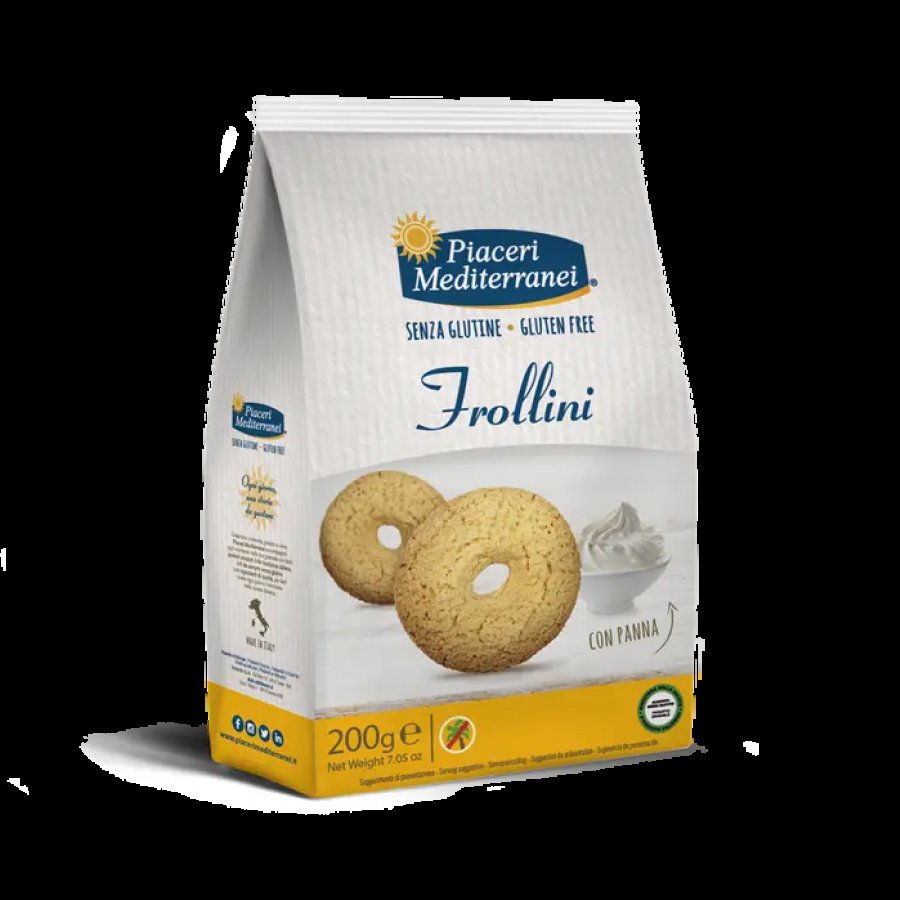 Piaceri Mediterranei Frollini 200g - Frollini Gustosi con Panna