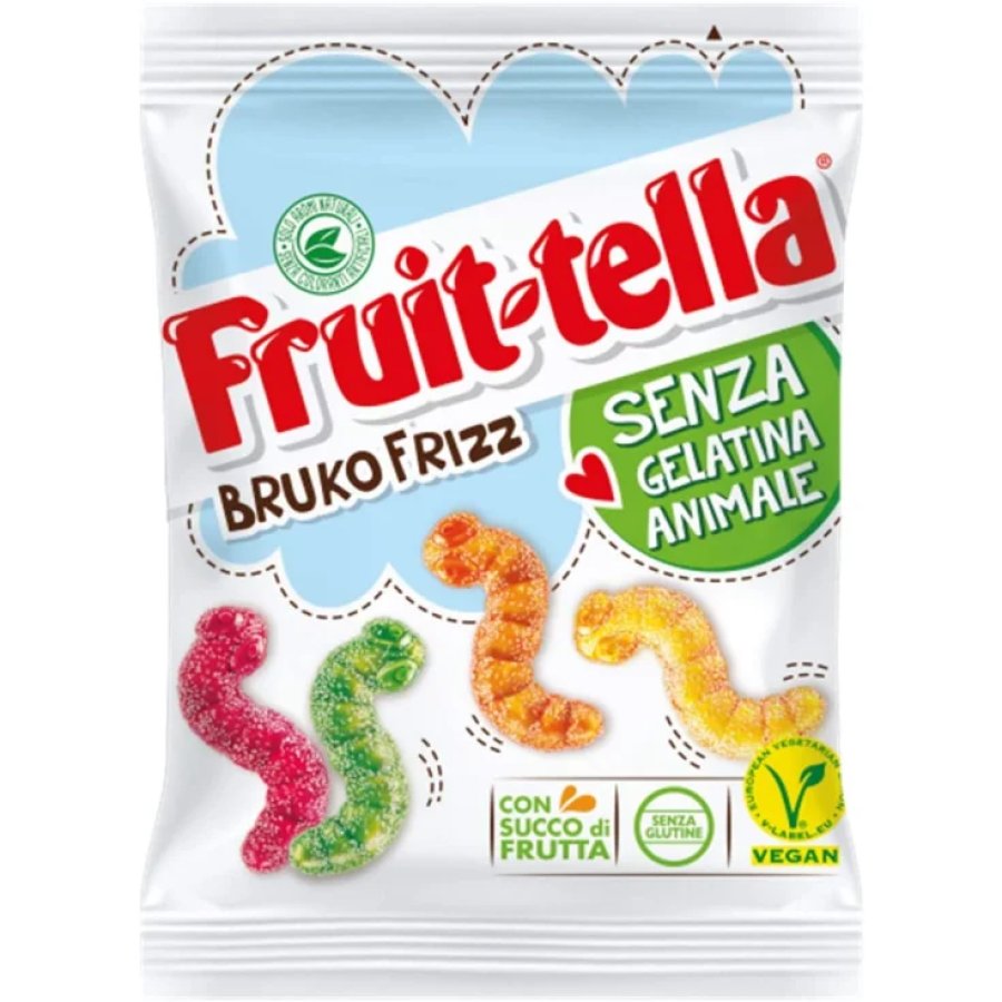 Fruittella Veggie Bruko Frizz, 90 g