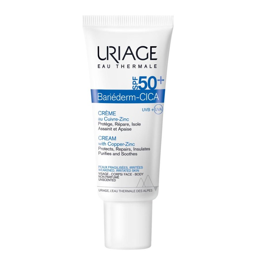 Uriage Bari&eacute;derm Cica-Crema SPF50+, 40 ml
