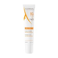 A-DERMA Protect Fluido Solare Invisibile Viso SPF50+, 40 ml