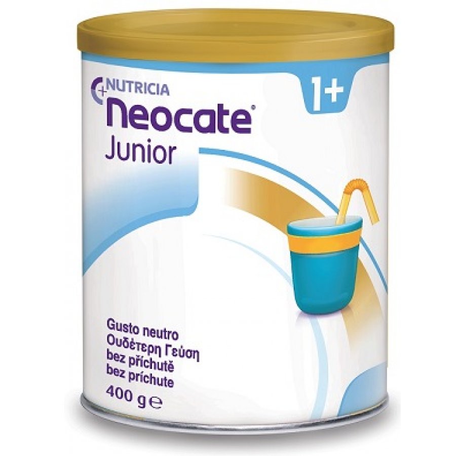 Neocate Junior Gusto Neutro Nutricia 400g - Formula Elementare Ipoallergenica per Bambini