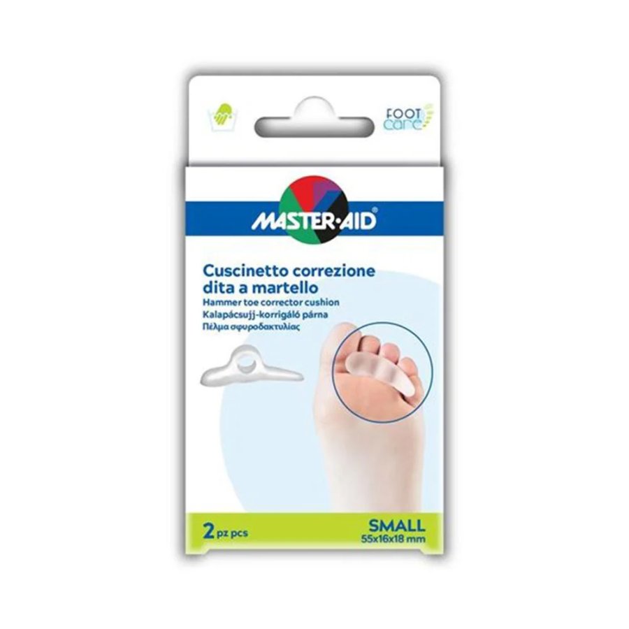 Master-Aid Foot Care Cuscinetto per Dita a Martello Taglia S, 1 paio