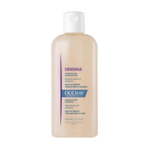 Ducray Densiage Redensifying Shampoo 200ml - Shampoo Ridensificante per Capelli Diradati e Deboli