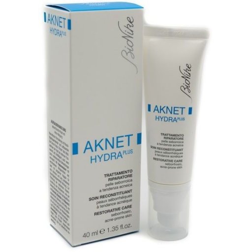 AKNET HYDRA PLUS TRATTAMENTO RIPARATORE BIONIKE 40ML - Trattamento idratante per pelle acneica, Bionike, 40ml