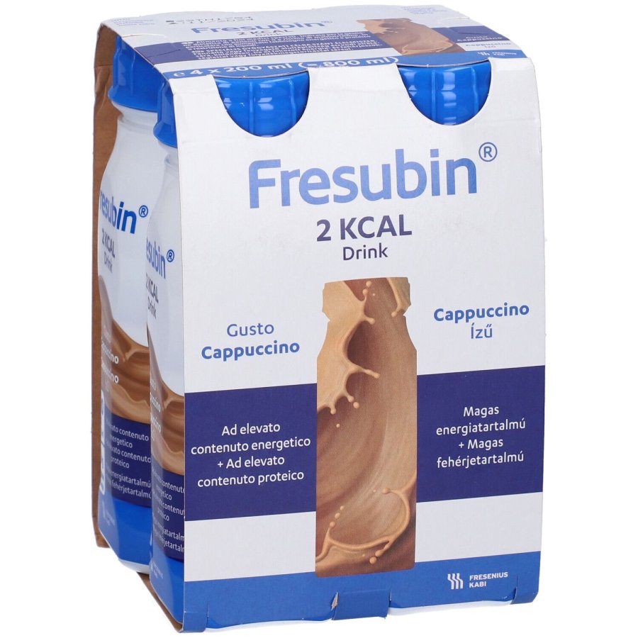 Fresubin 2 kcal DRINK Gusto Cappuccino, 4 x 200 ml
