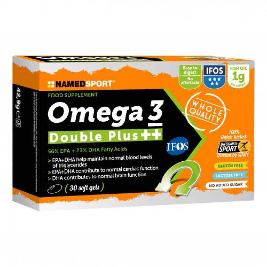 Named Sport - Omega 3 Double Plus ++ 30 Soft Gel