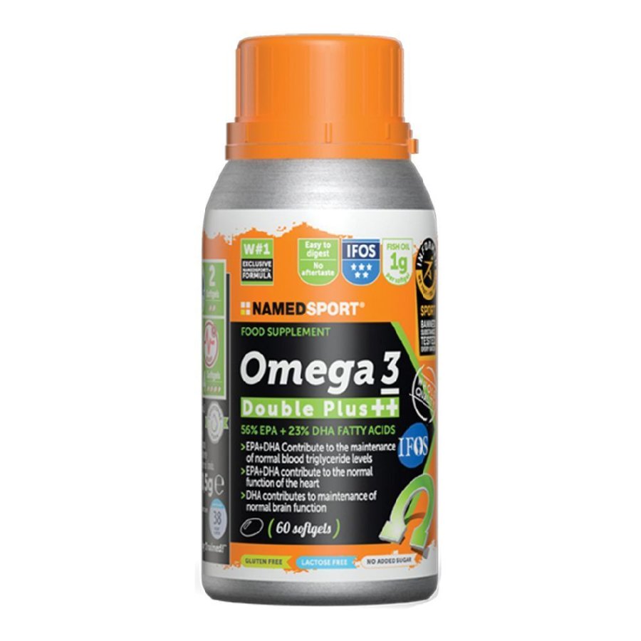 Named Sport, Omega 3 Double Plus++, 60 Soft gel