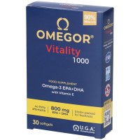 Omegor Vitality 1000, 30 Capsule Omegor Vitality 1000, 30 Capsule