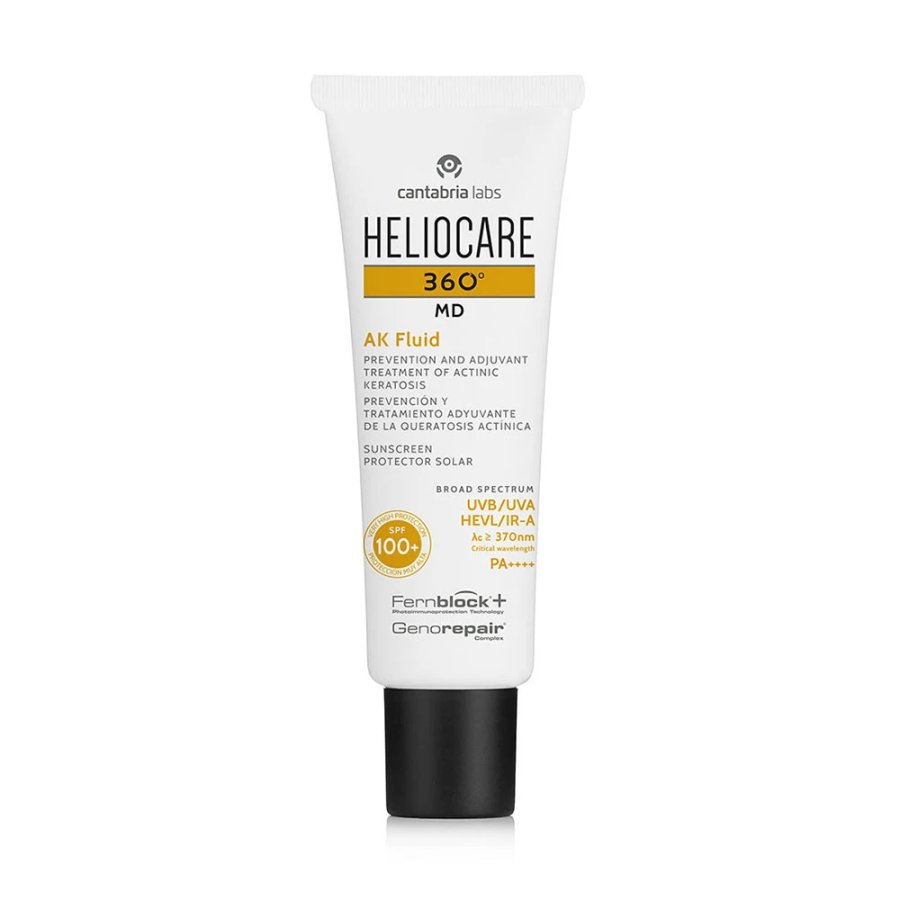 Heliocare 360° MD AK Fluid Protezione Solare Viso SPF100+, 50 ml