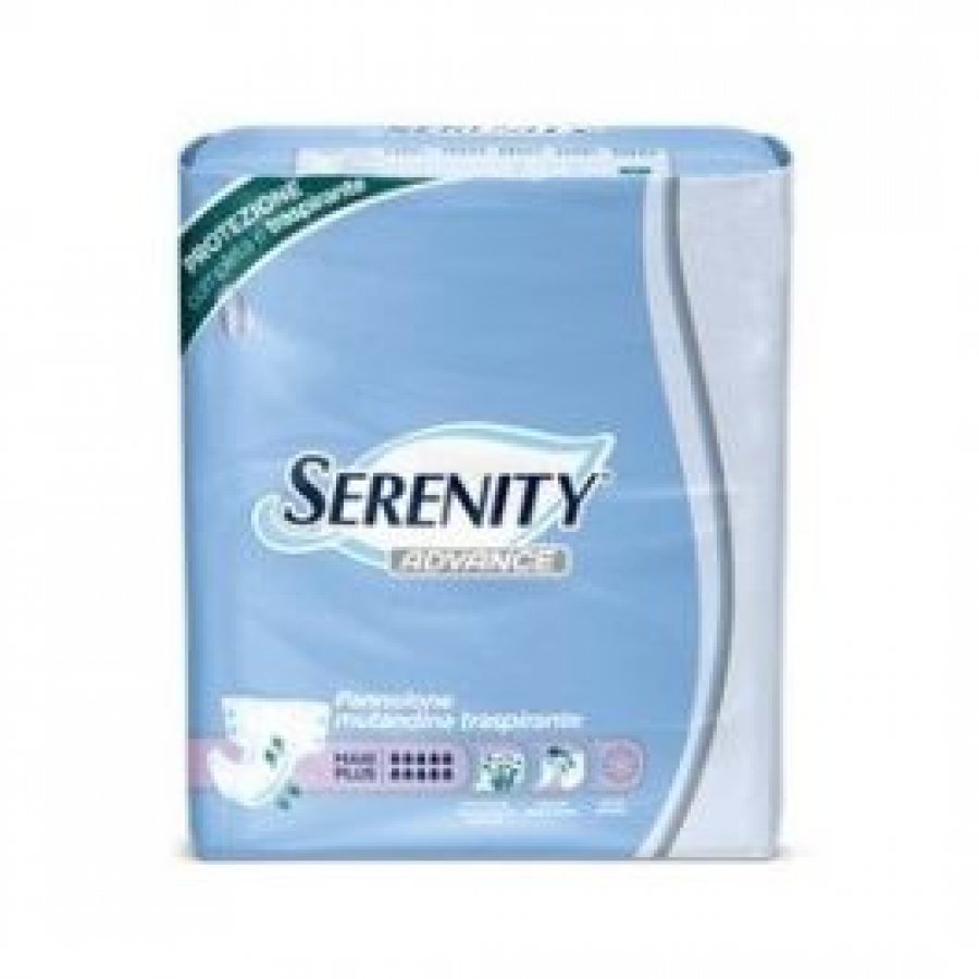 Serenity Advance Pannolone Maxi Plus Taglia L - Confezione da 15 Pezzi - Assorbenza Massima - Per Adulti
