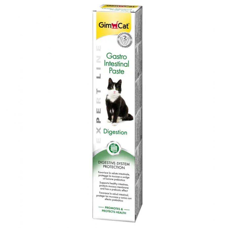 Gim Cat Gastro Intestinal Paste - Snack per Gatti 50g, Supporto per la Salute Digestiva