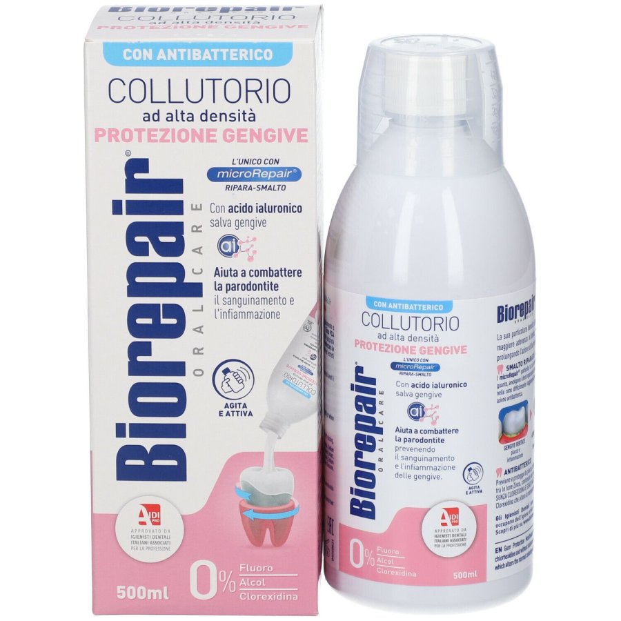 Biorepair, Collutorio Protezione Gengive, 500 ml