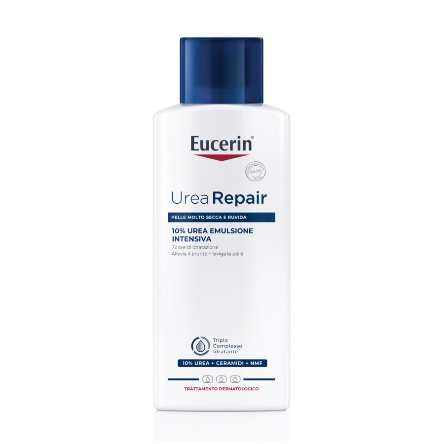 Eucerin UreaRepair Plus - Emulsione Intensiva 10% Urea per Pelle Secca, 250ml