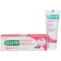 GUM SensiVital+, Dentifricio Per Denti Sensibili,  75 ml