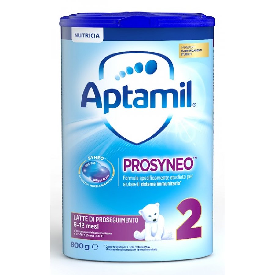 Aptamil Prosyneo 2 - Latte di Proseguimento 800g - Nutrizione completa per la crescita del tuo bambino