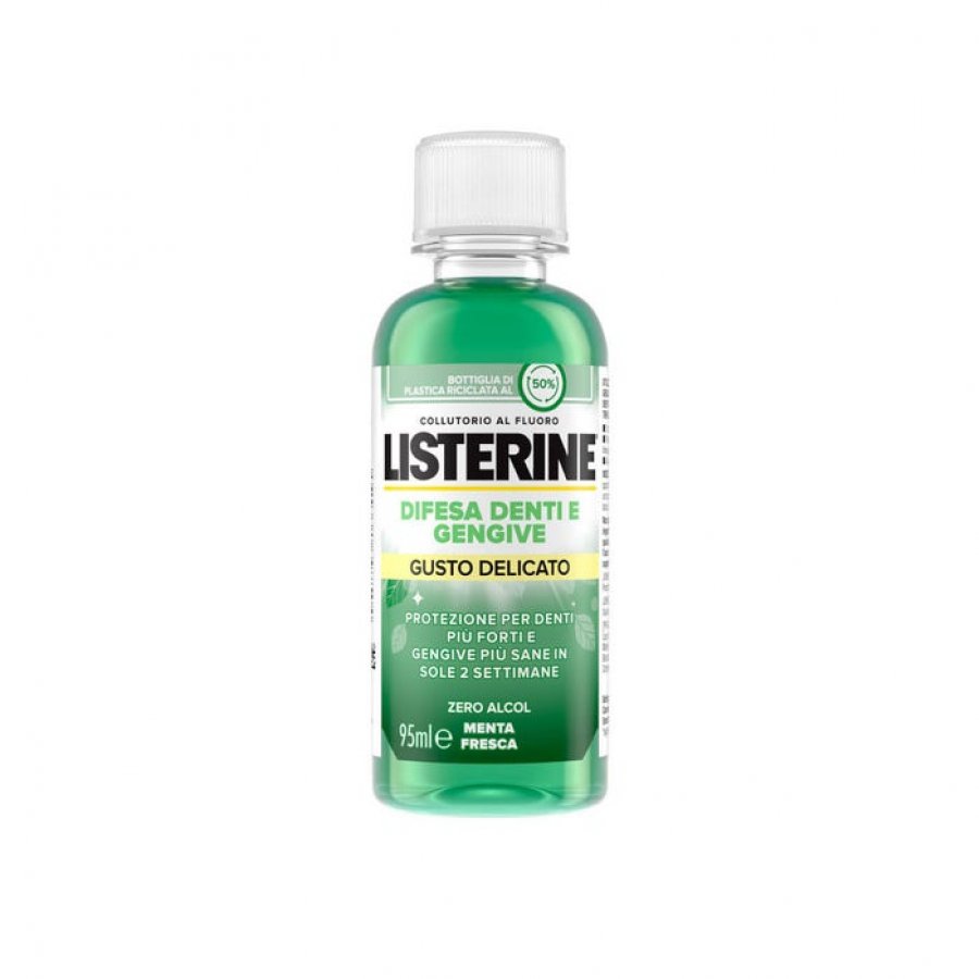 Listerine - Difesa Denti E Gengive Collutorio Gusto Delicato 95 ml