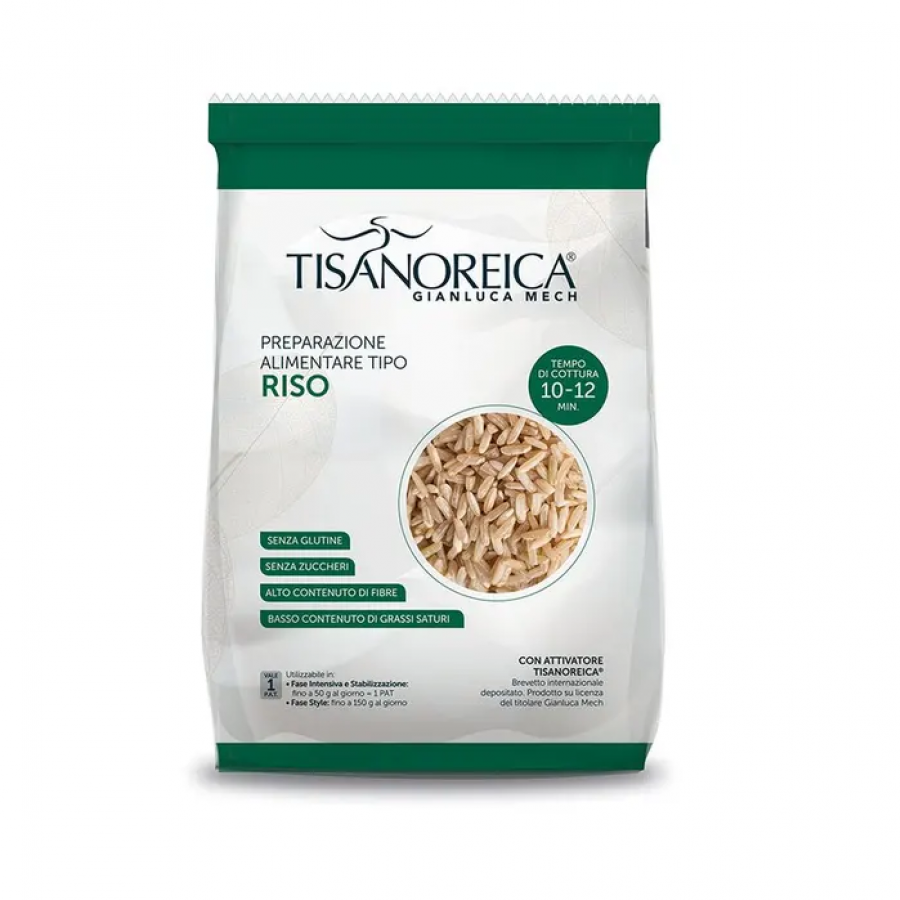 Gianluca Mech Tisanoreica Riso Tisanopast 250g - Riso adatto alla Fase Intensiva Tisanoreica