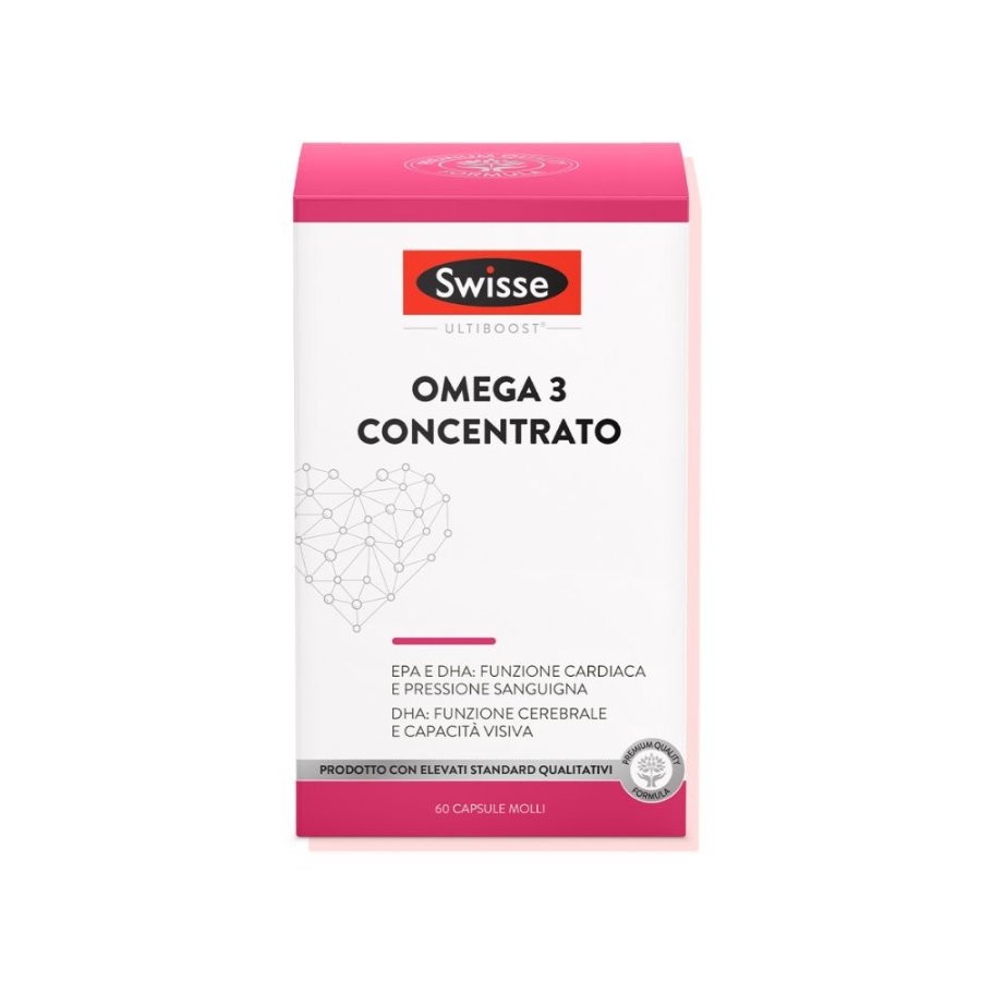 Swisse Omega 3 Concentrato 1800 mg, 60 Capsule Molli