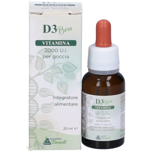 D3 Ben Vitamina Gocce, 20 ml