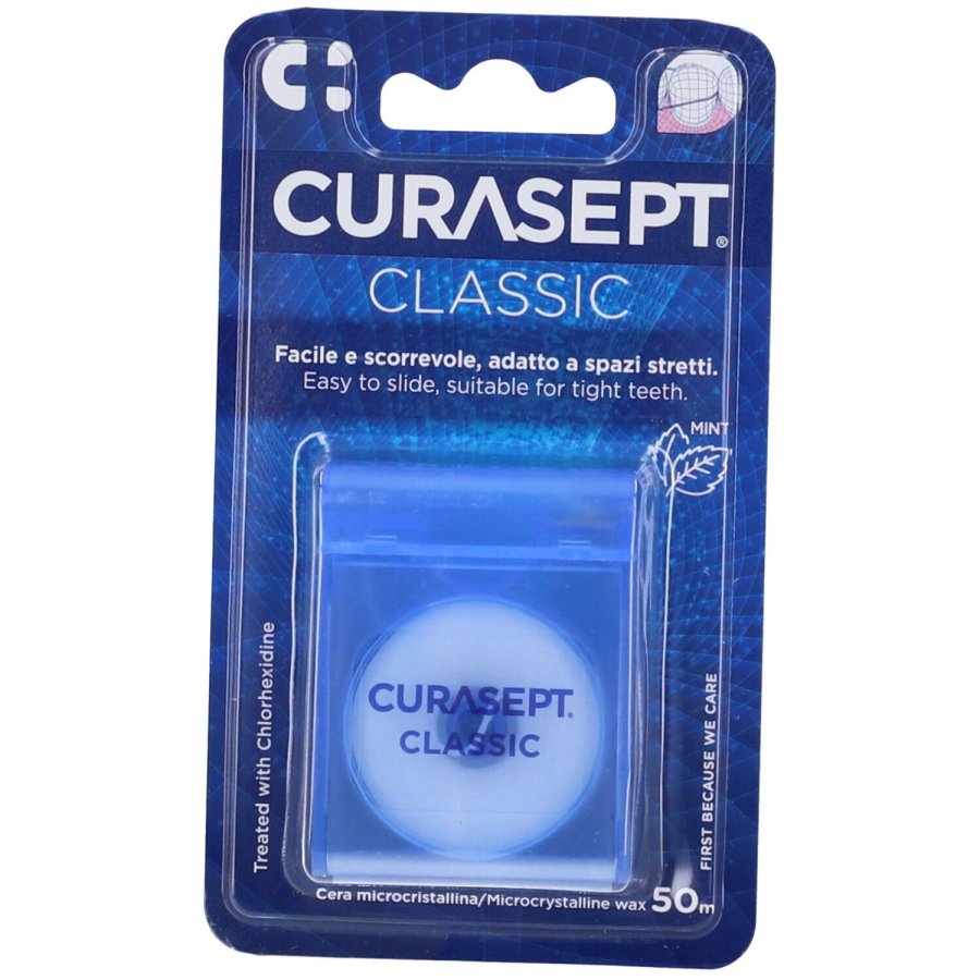 Curasept Floss Cerato Clorexidina 50m