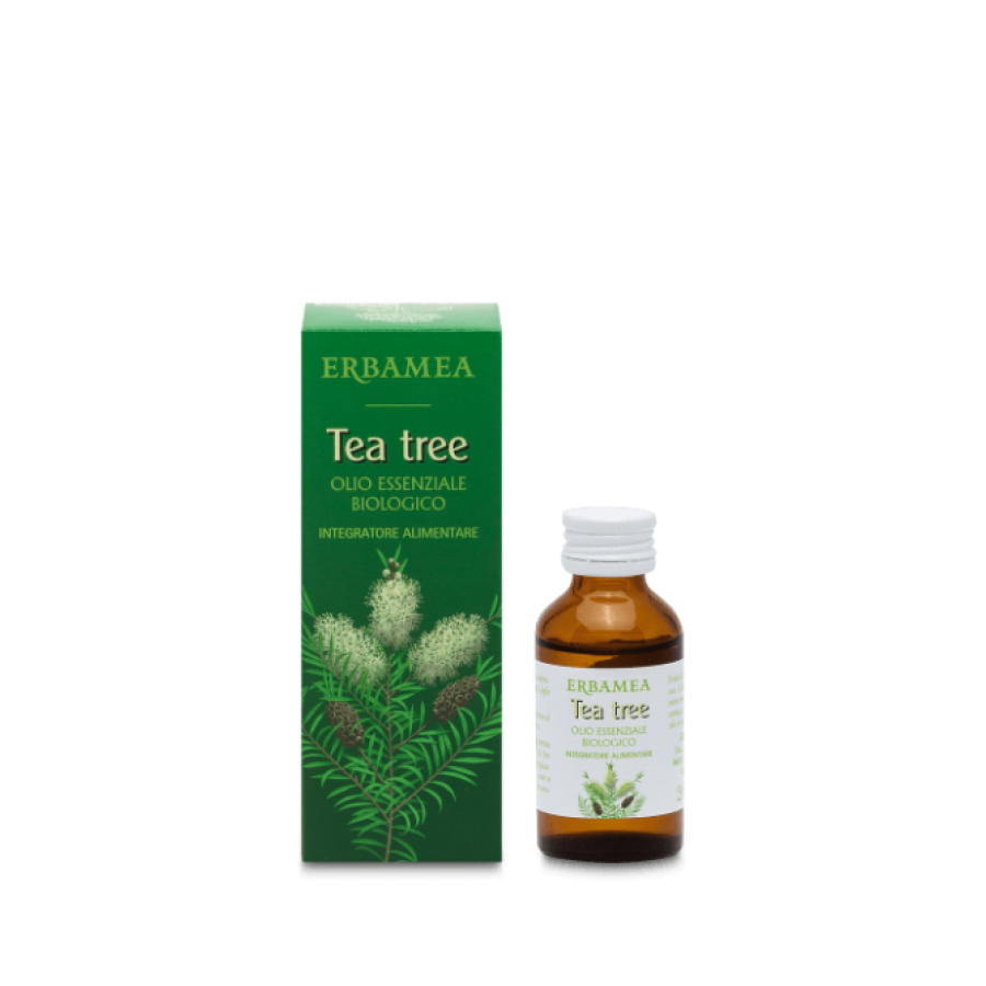 Tea Tree - Olio Essenziale Biologico 20 ml - Marca XYZ - Olio Essenziale 100% Naturale Estratto dalla Melaleuca Alternifolia
