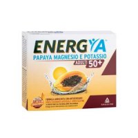 Energya Papaya Magnesio e Potassio Adulti 50+ Integratori Alimentari - 14 Bustine