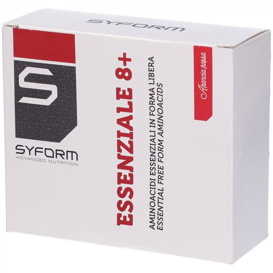 Syform Essenziale 8+ 20 buste da 8g - Integratore Alimentare Vegano di Aminoacidi Essenziali