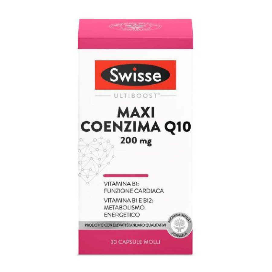 Swisse Maxi Coenzima Q10 200 mg, 30 capsule molli