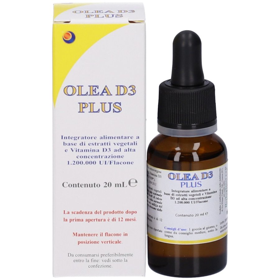 Herboplanet, Olea D3 Plus, 20 ml