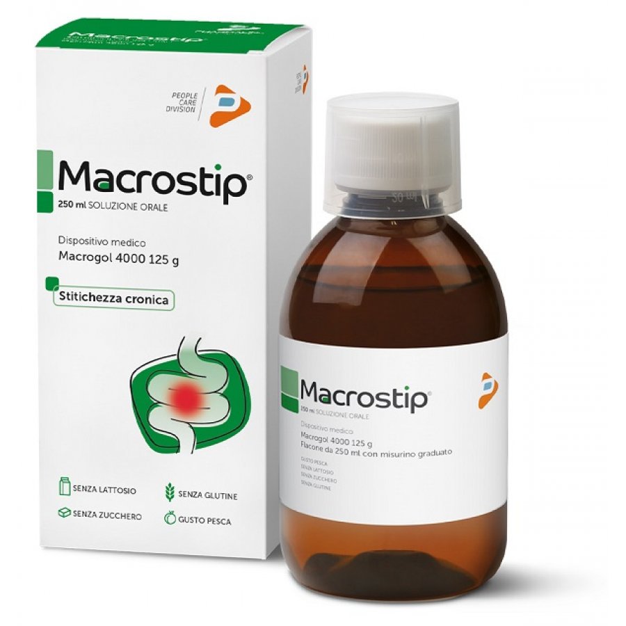 Pharma Line - Macrostip Soluzione Orale 250ml: Integratore di Fibre Solubili per la Salute Digestiva