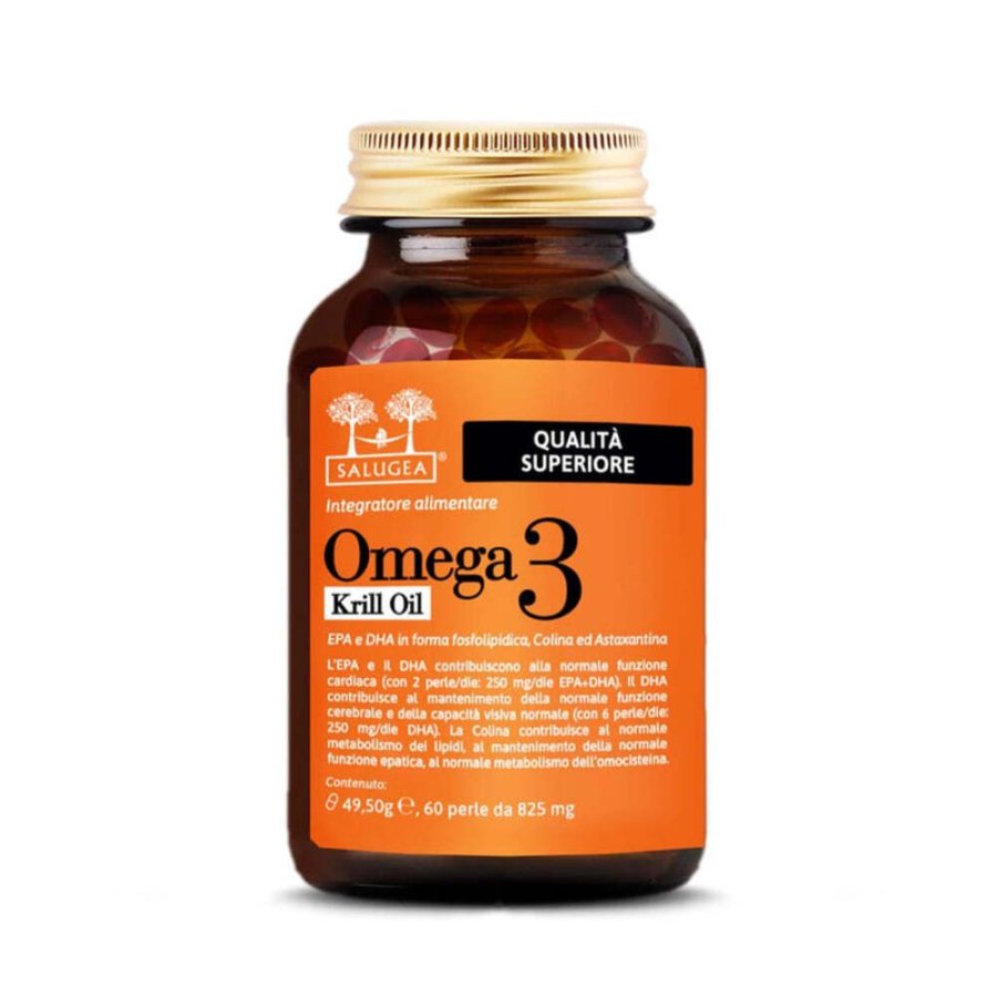 Salugea, Omega 3 Krill Oil, 60 Perle