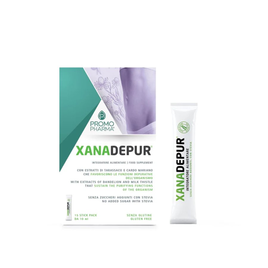 Xanadepur Depurativo Epatico Detox Fegato, 15 Stick Pack Xanadepur Depurativo Epatico Detox Fegato, 15 Stick Pack