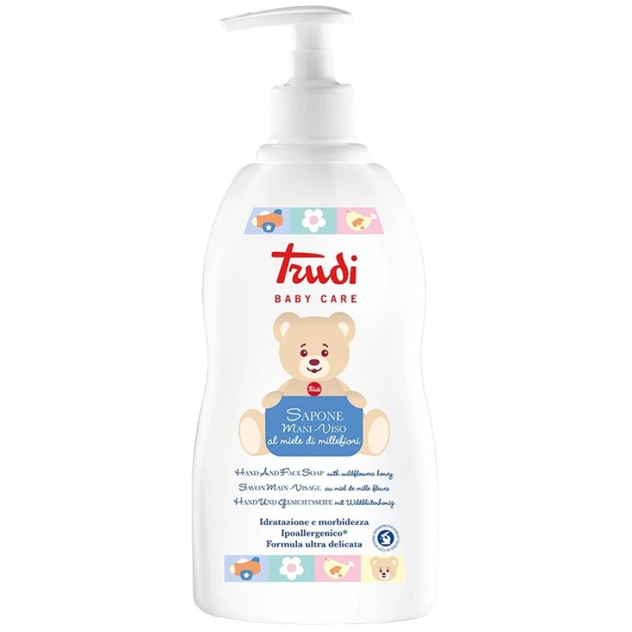 Trudi Baby Care Sapone Mani e Viso al Miele di Millefiori, 500 ml