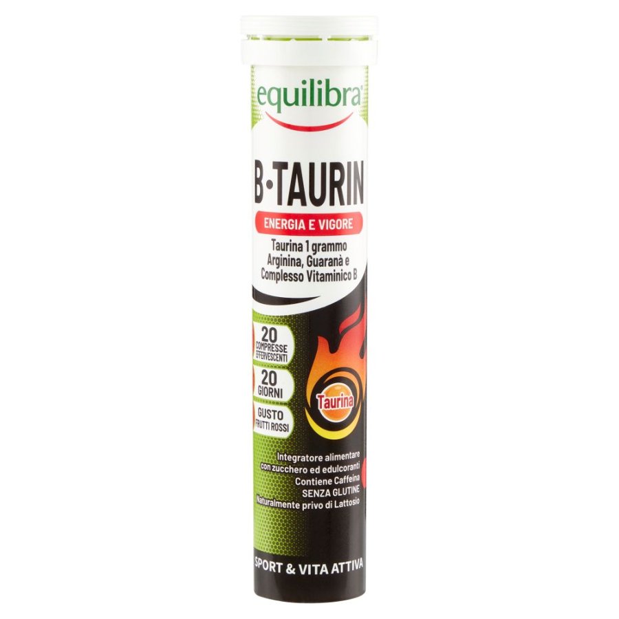 Equilibra&nbsp;B-Taurin, 20 compresse effervescenti