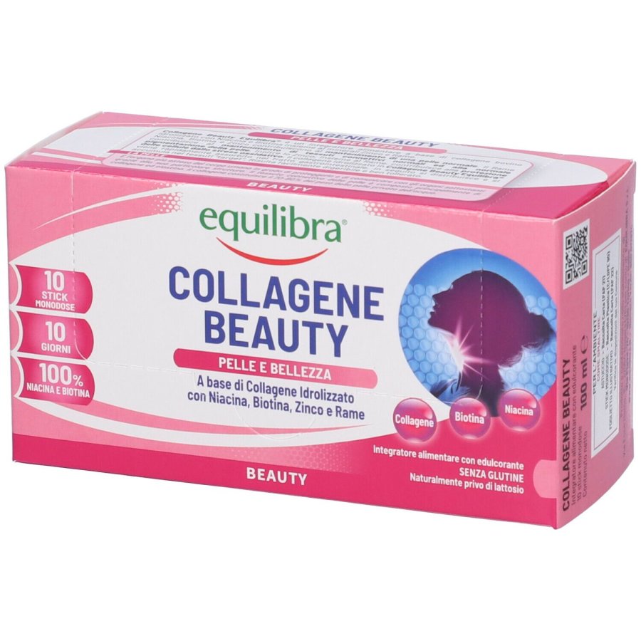 Equilibra, Collagene Beauty, 10 Stick Monodose