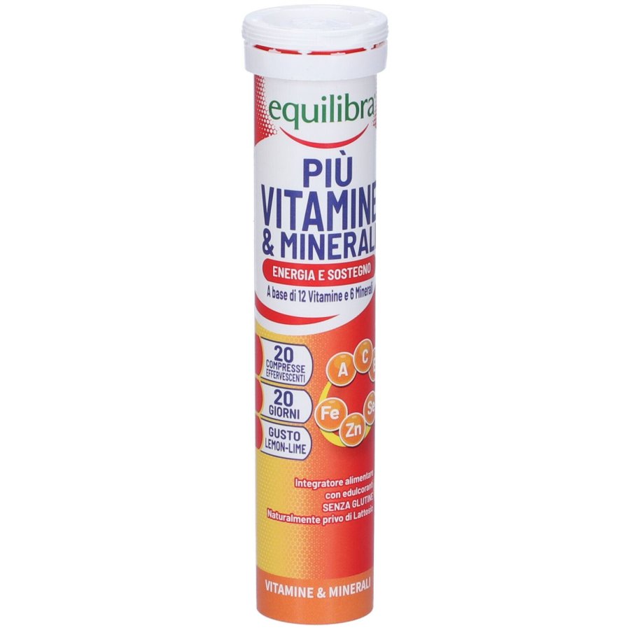Equilibra Più Vitamine e Minerali, 20 compresse effervescenti Equilibra Più Vitamine e Minerali, 20 compresse effervescenti