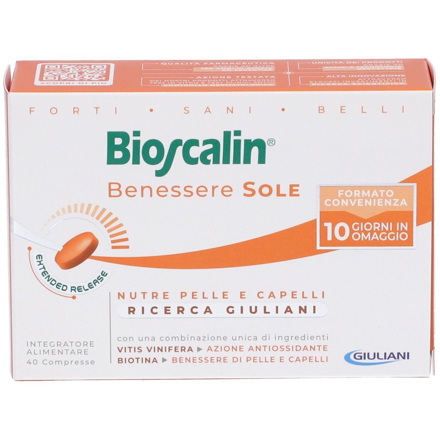 Bioscalin, Benessere Sole, 30+10 compresse