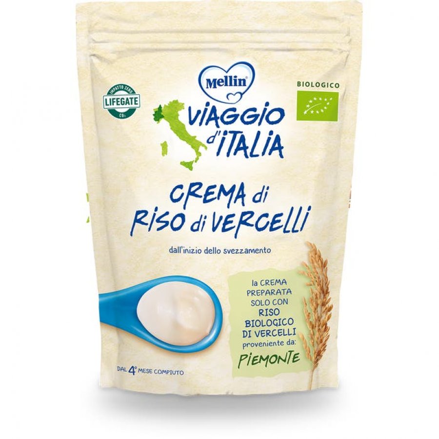 Mellin Viaggio D'Italia - Crema di Riso di Vercelli - 200g