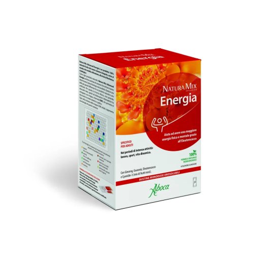 Aboca Natura Mix Advanced Energia, 20 Bustine Aboca Natura Mix Advanced Energia, 20 Bustine