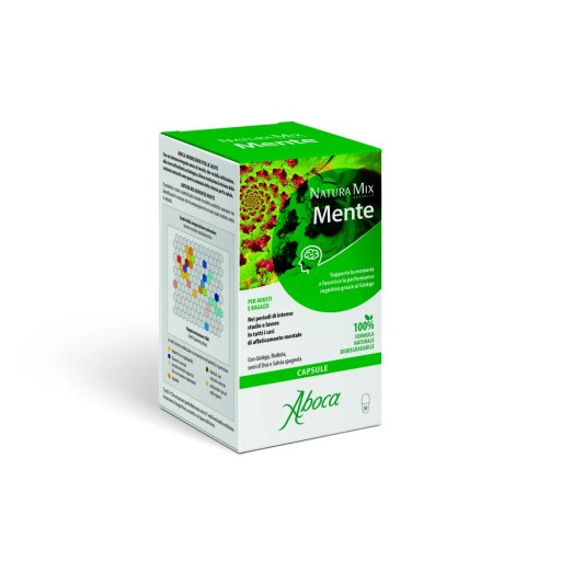 Aboca Natura Mix Advanced Mente, 50 Capsule Aboca Natura Mix Advanced Mente, 50 Capsule