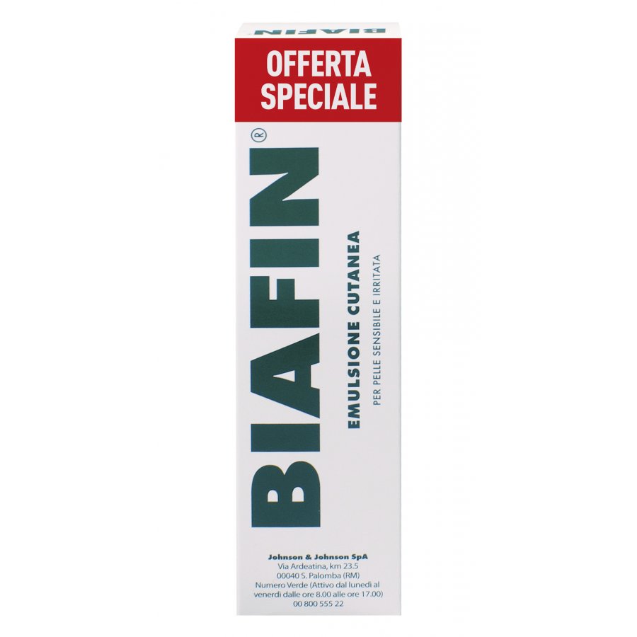 Biafin - Emulsione Cutanea Idratante 100ml - Favorisce l'Idratazione e la Rigenerazione Cutanea