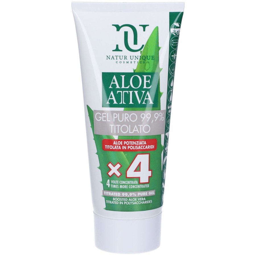 Aloe Attiva Gel Puro Titolato, 200 ml